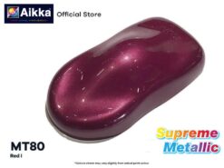 MT80 RED I - Aikka Supreme Metallic
