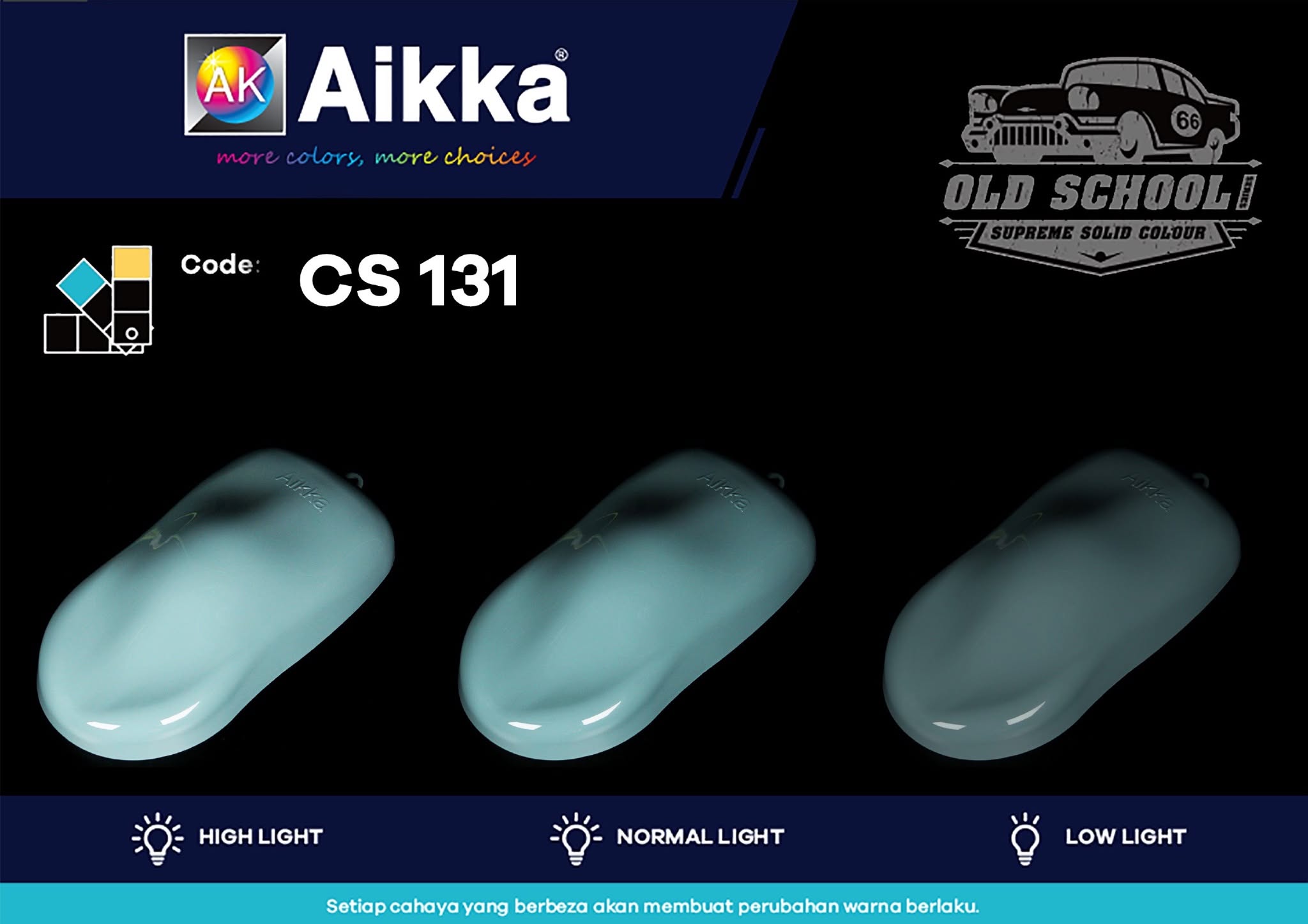 CS131 Grayish Blue II - Aikka Old School CS131 Grayish Blue II - Aikka Old School