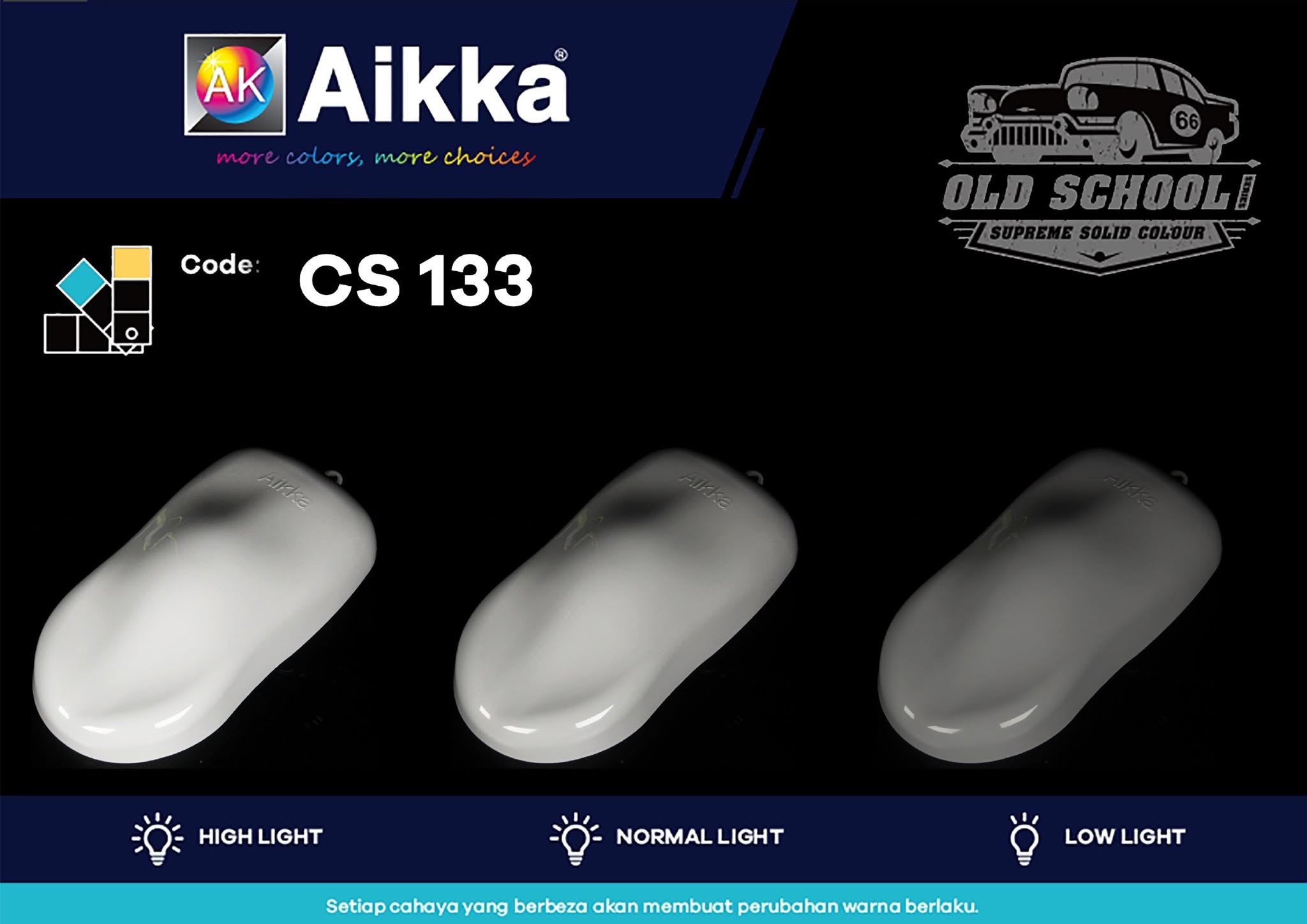 CS133 Sikit Grey - Aikka Old School CS133 Sikit Grey - Aikka Old School