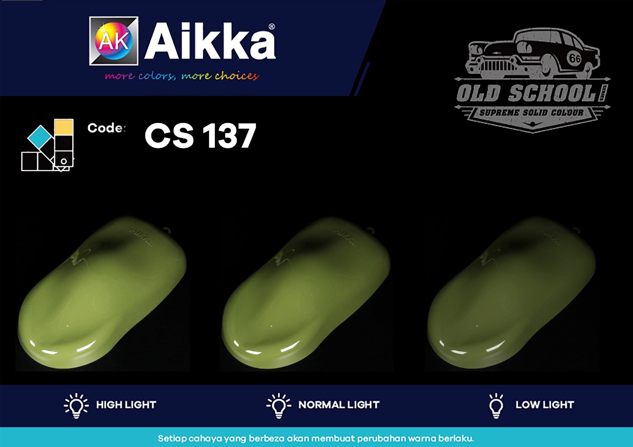 CS137 Badlands Green - Aikka Old School CS137 Badlands Green - Aikka Old School