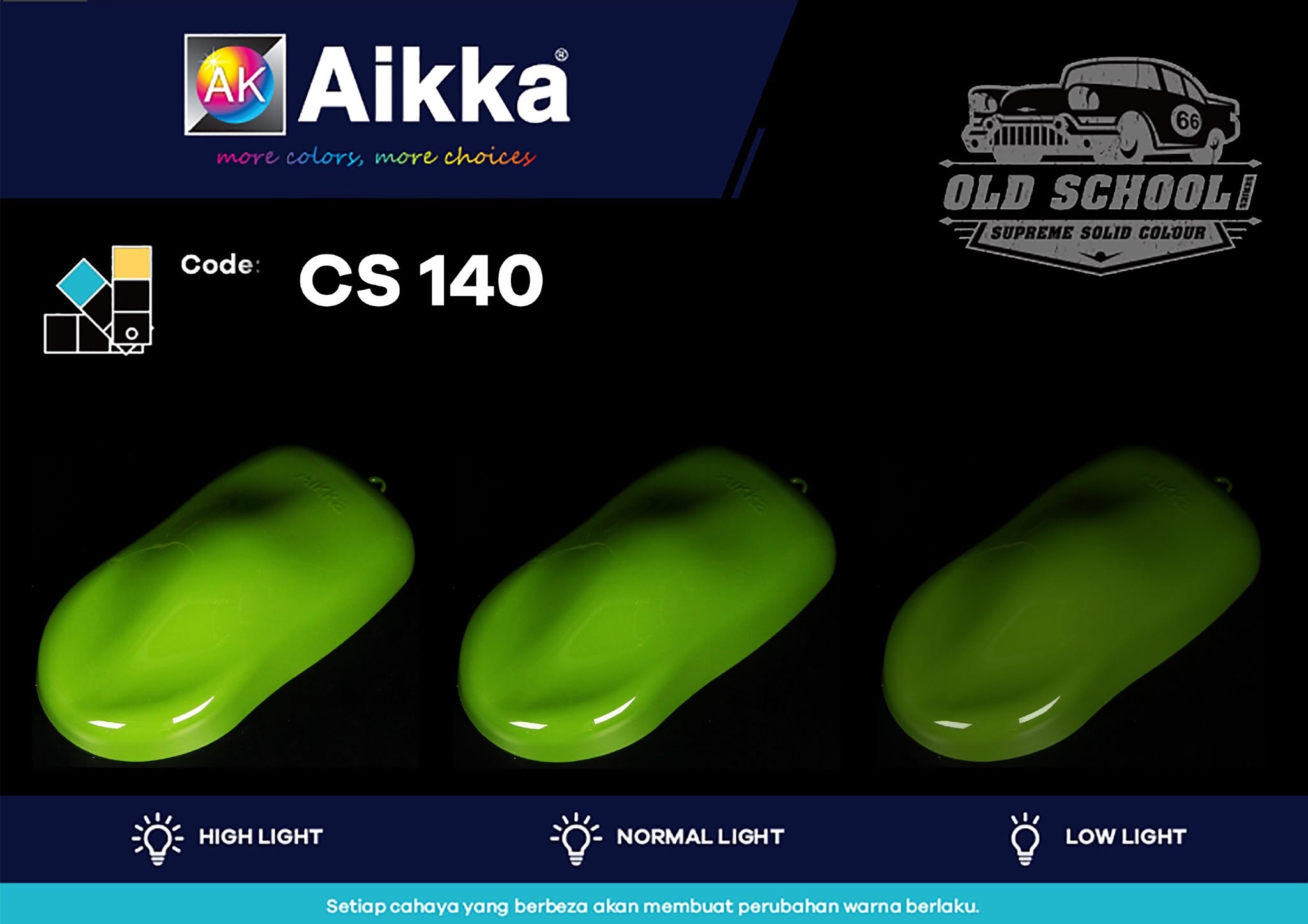 CS140 Star Fruit Green - Aikka Old School CS140 Star Fruit Green - Aikka Old School