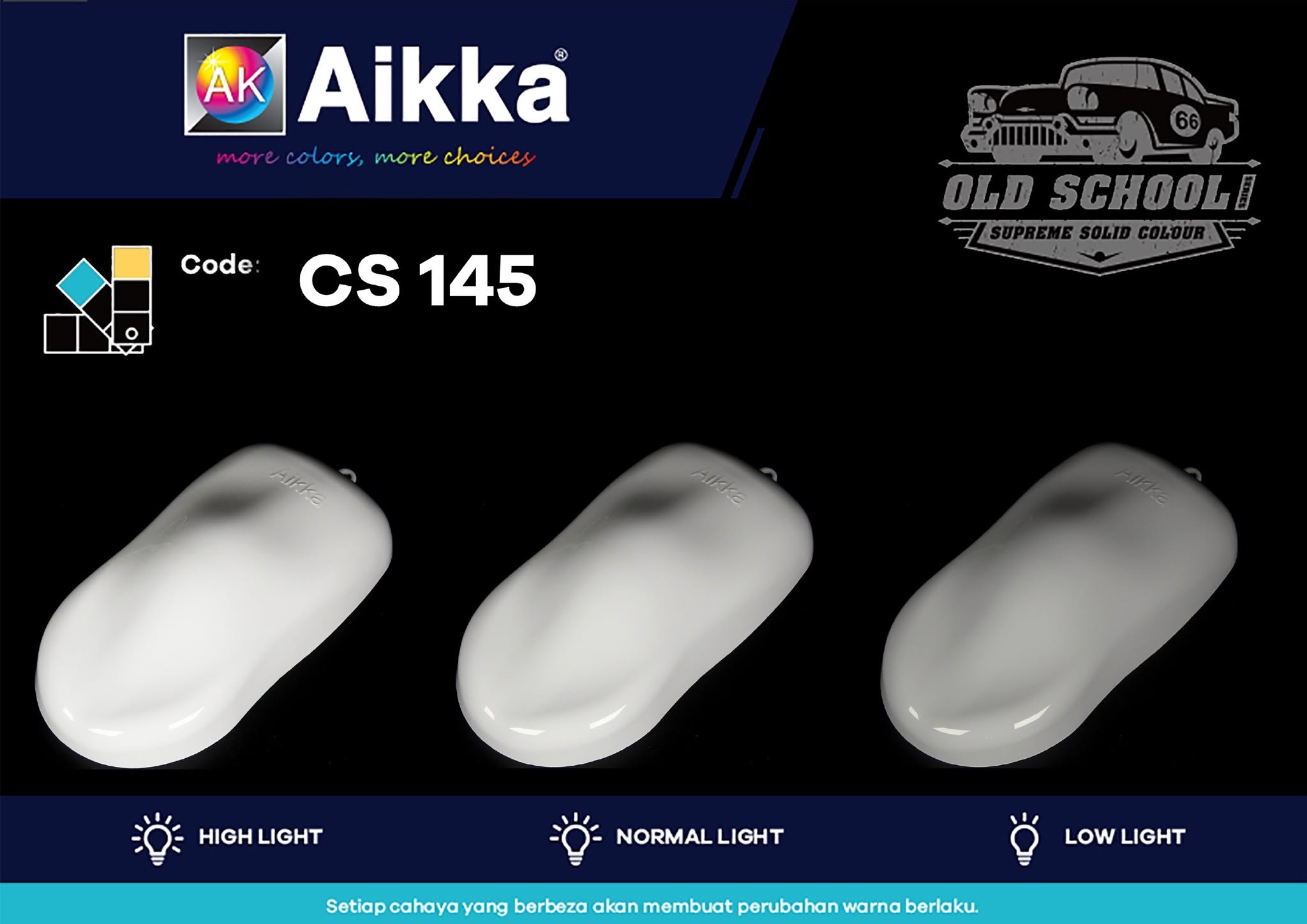 CS145 Bianco White - Aikka Old School CS145 Bianco White - Aikka Old School
