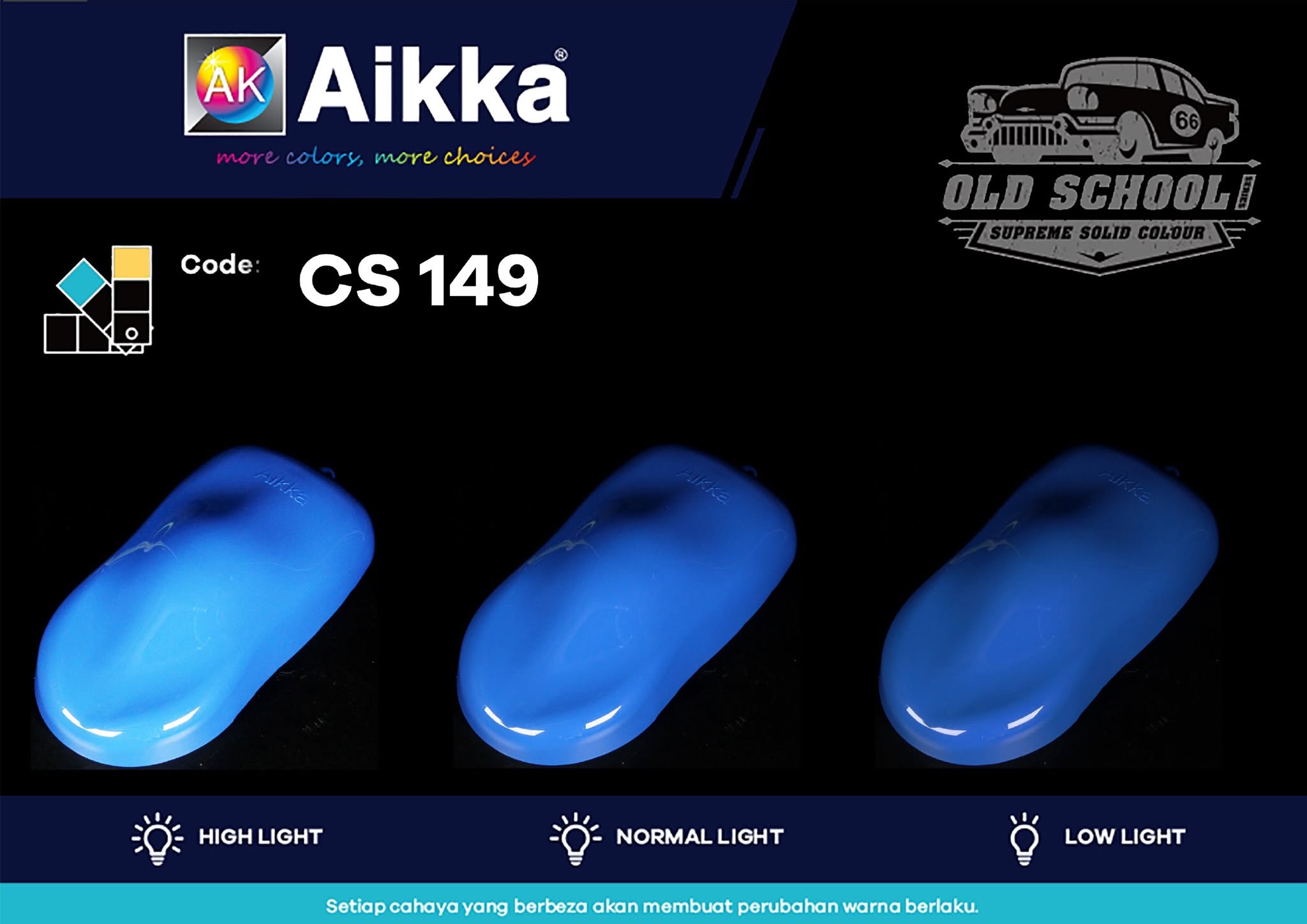 CS149 Santorin Blue - Aikka Old School CS149 Santorin Blue - Aikka Old School