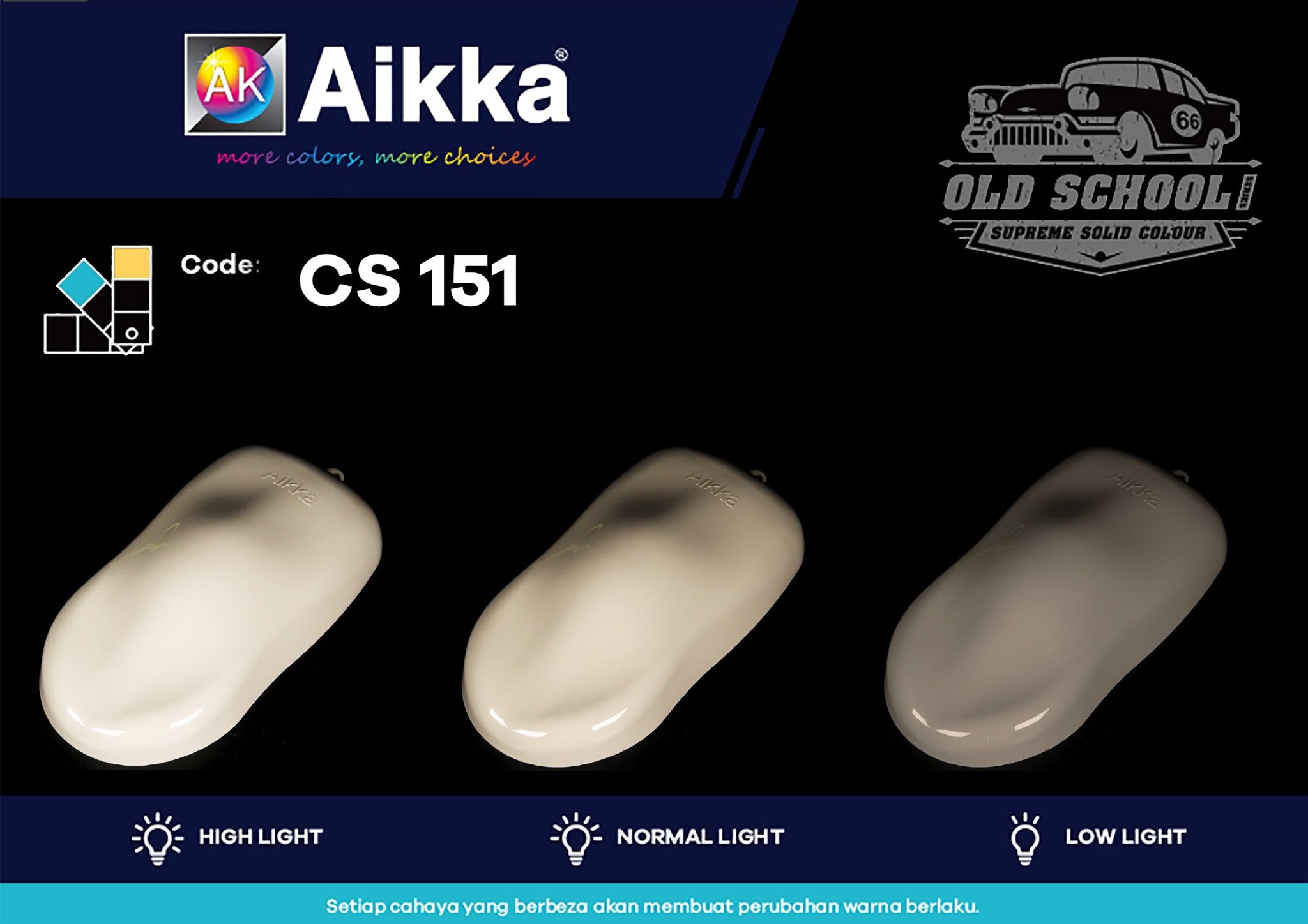 CS151 Gazelle Beige - Aikka Old School CS151 Gazelle Beige - Aikka Old School