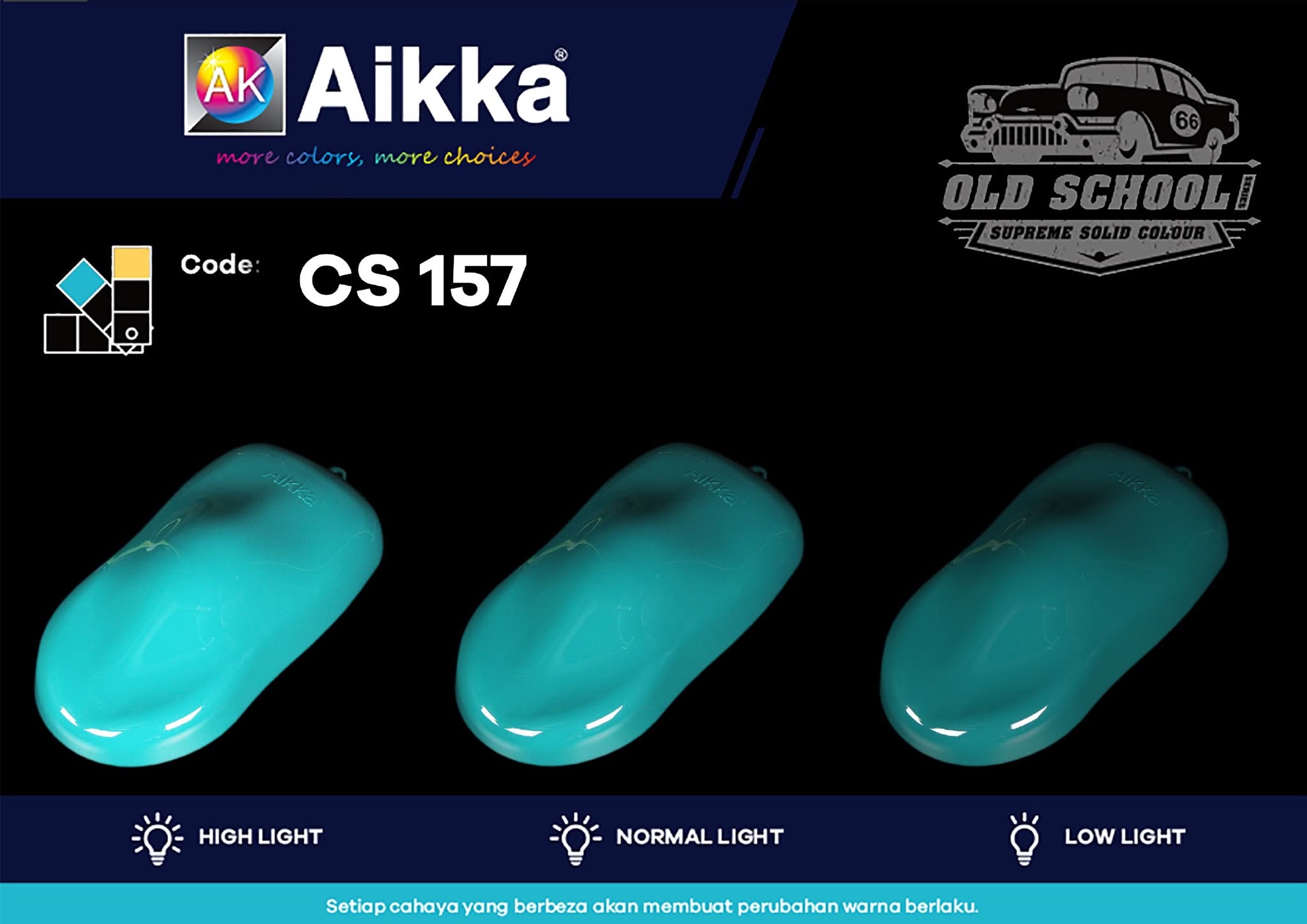 CS157 Verte Green - Aikka Old School CS157 Verte Green - Aikka Old School