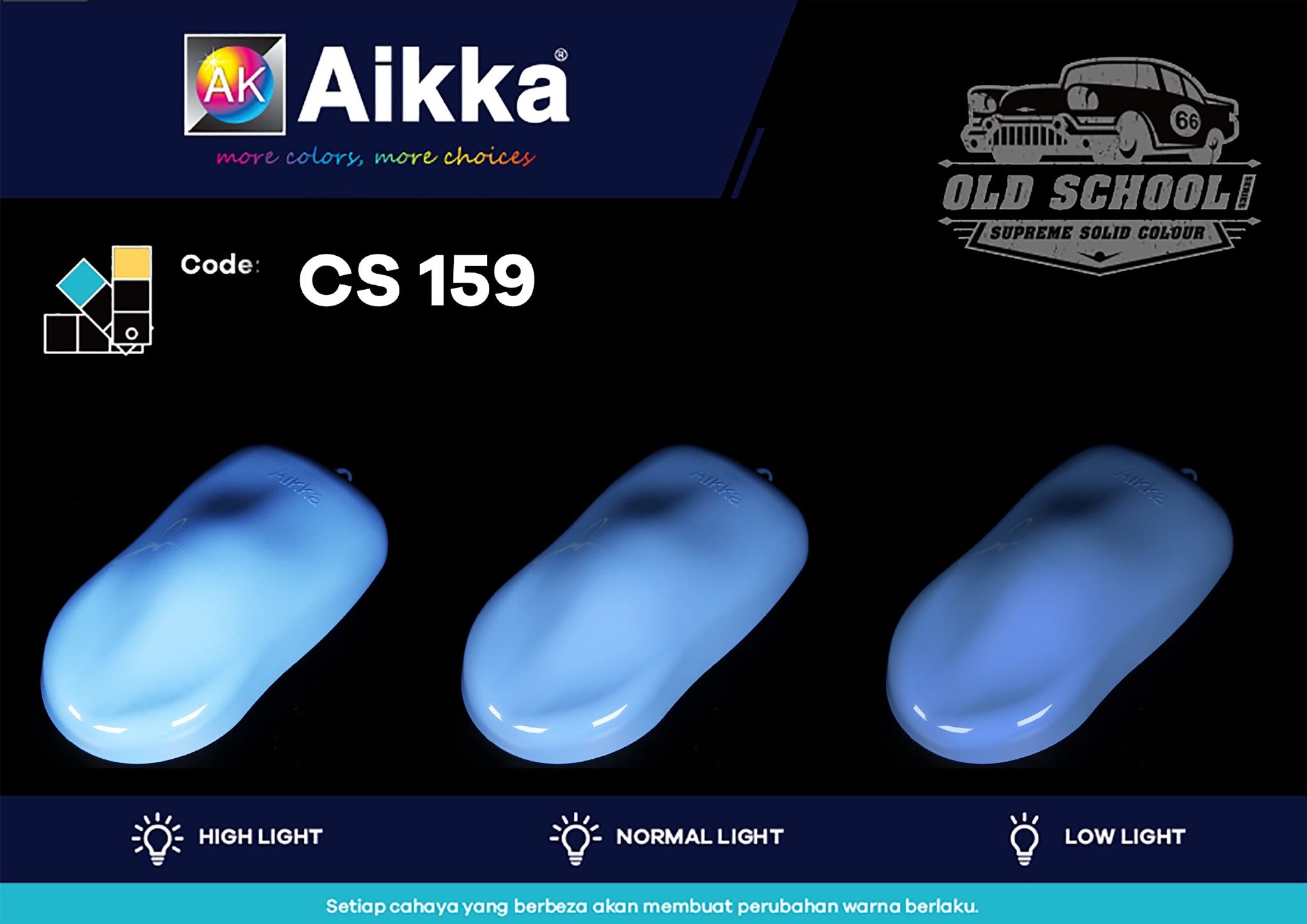 CS159 Hulan Blue - Aikka Old School CS159 Hulan Blue - Aikka Old School