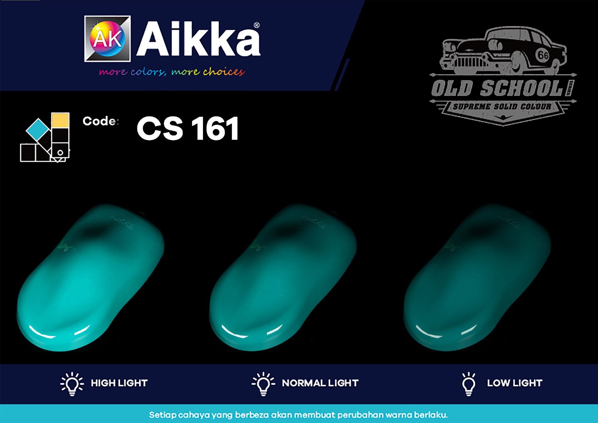 CS161 Emerald Green - Aikka Old School CS161 Emerald Green - Aikka Old School